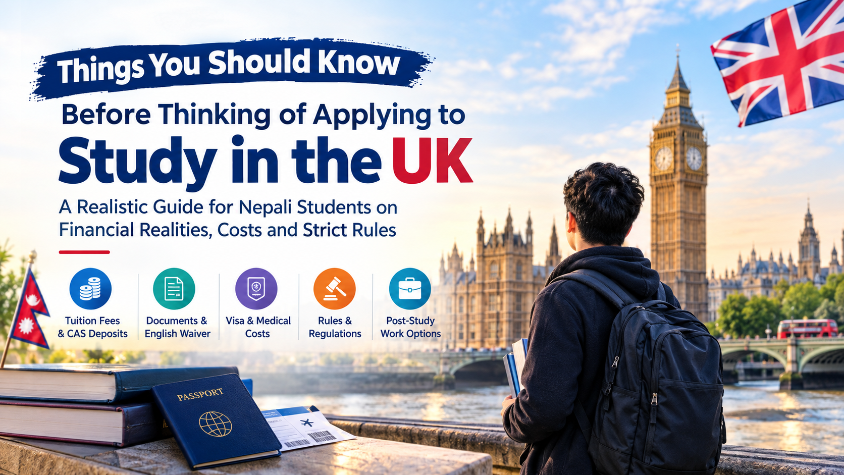 Study in the UK from Nepal: The Real Cost, Visa Fees & Things No One Tells You